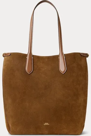 Ralph Lauren Vertikale Wildleder-Tragetasche Bellport