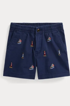 Ralph Lauren Bestickte Chinoshorts Polo Prepster