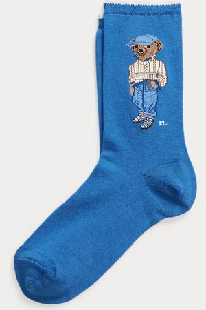 Ralph Lauren Crew-Socken mit Polo Bear