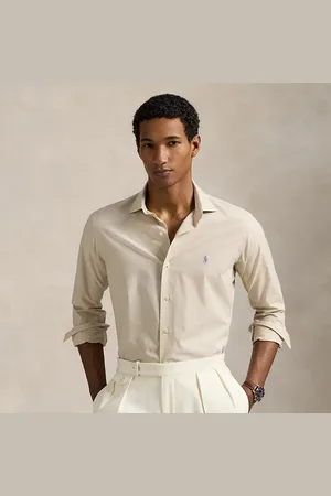 Ralph Lauren Custom-Fit Karohemd aus Popeline