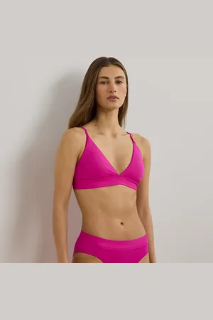 Ralph Lauren Hipster-Bikinihose mit angesetztem Bund