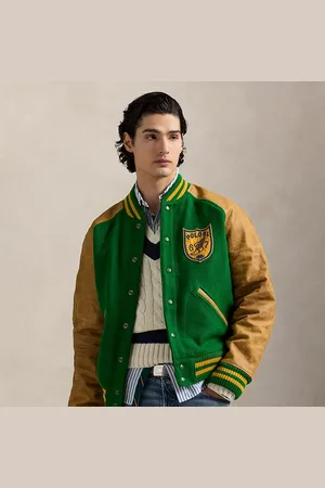 Ralph Lauren College-Jacke im Vintage-Stil