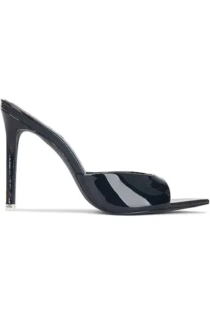 BLACK SUEDE STUDIO PANTOLETTE BREA in . Size 12, 5.5, 6, 7, 8.5, 9, 9.5.