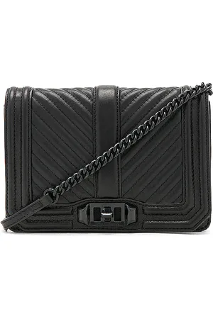 Rebecca Minkoff KLEINE UMHÄNGETASCHE MIT FISCHGRAT-STEPPEREI LOVE in .