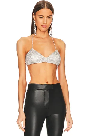 Alex Perry Bralette Mit Pailletten In Silver