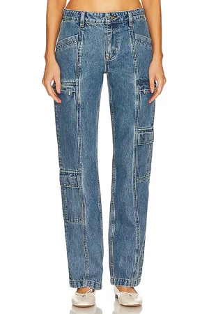 GRLFRND CARGOHOSE NAOMI in . Size 24, 25, 26, 27.