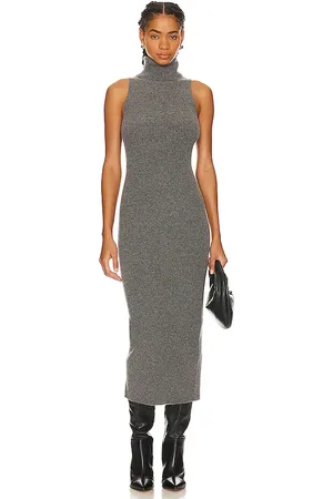 ENZA COSTA STRICKKLEID MIT ROLLKRAGEN in . Size XL.