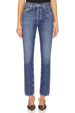AGOLDE MID-RISE-JEANS MIT TAPERED-FIT AUSTIN in . Size 24, 26, 28, 29, 30, 31, 32, 33, 34.