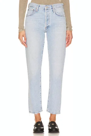 AGOLDE MID-RISE-JEANS MIT TAPERED-FIT AUSTIN in . Size 26, 31, 32, 33, 34.