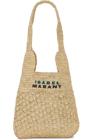 Isabel Marant STROH-TASCHE PRAIA in .
