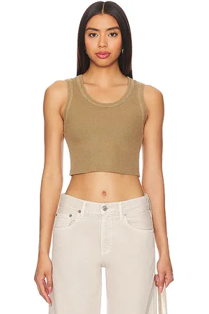 AGOLDE KURZES TOP POPPY in . Size M, XL.