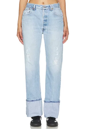 aligrace GERADE CUFFED BAGGY CUSTOMS in . Size 34, 35.