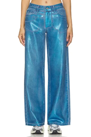 superdown JEANS IN METALLIC-OPTIK KIARA in . Size XXS.