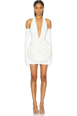 Bronx and Banco MINIKLEID CAMELLIA BLANC ROSE in . Size L, S.