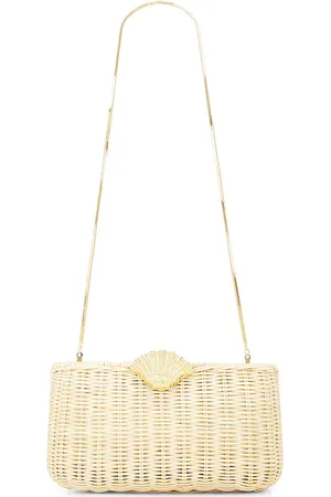 Poolside CLUTCH AUS STROH CLASSICA in .