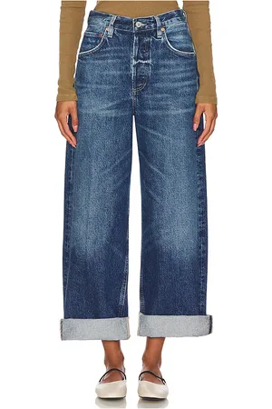 Citizens of Humanity PETITE-HOSE IN CROPPED-LÄNGE MIT BAGGY-PASSFORM UND SAUMAUFSCHLAG AYLA in . Size 31P, 32P.