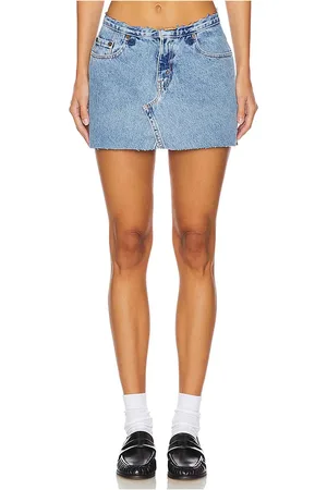 aligrace MICRO-MINIROCK UNDONE MINI RISE in . Size 34.