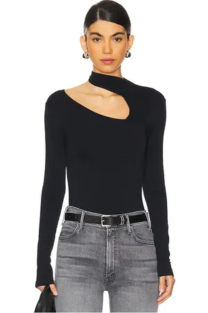 Free People NAHTLOS VERARBEITETES LANGARMSHIRT INTIMATELY FP CUT IT OUT in . Size M/L, XS/S.