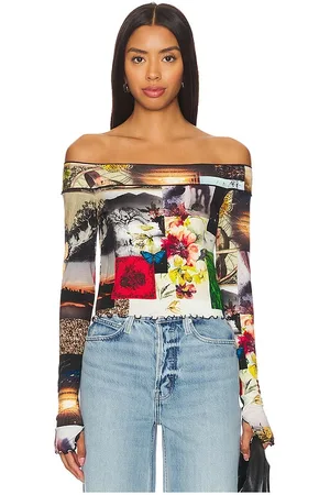ALICE+OLIVIA SCHULTERFREIES TOP DORINDA in . Size XS.