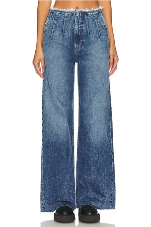 Hudson HOCHGESCHNITTENE HOSE MIT ABNÄHERN UND WEITEM BEIN JAMES in . Size 25, 26, 27.