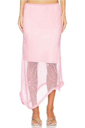 Asta Resort MIDIROCK MIT SPITZE in . Size L, S, XS.