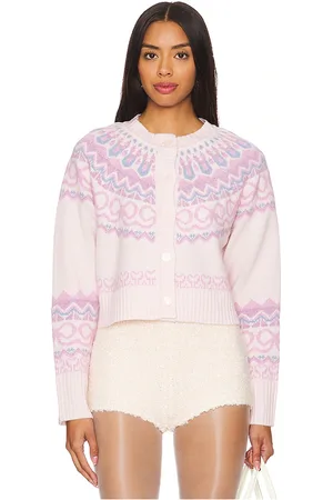 LOVESHACKFANCY CARDIGAN SHANTAE in . Size L.