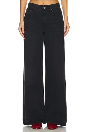 AGOLDE AUSGESTELLTE LOW-RISE-BAGGYJEANS CLARA in . Size 28, 29, 30, 34.