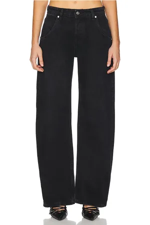 EB DENIM MID-RISE-JEANS MIT BARREL-BEIN ENZO in . Size 25, 26.