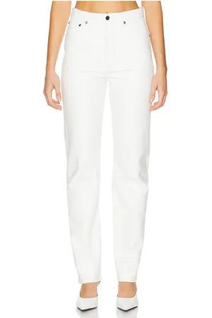 AGOLDE STRAIGHT-JEANS MIT HOHEM BUND 90