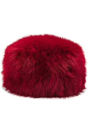 Adrienne Landau HUT FAUX FUR PILL in .