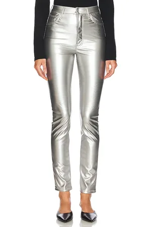Mother SKINNY-HOSE MIT HOHEM BUND RAIL SKIMP in . Size 24, 25, 26, 27, 28, 29.