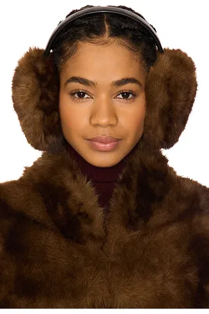 Apparis Esme Faux Mink Earmuffs in .