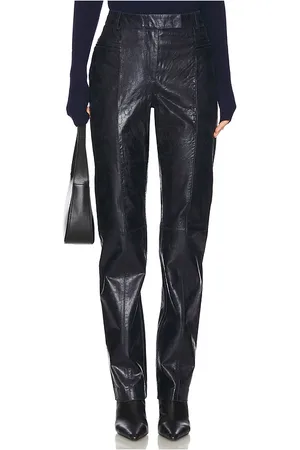 REMAIN TAILLIERTE HOSE SLIM LEATHER in . Size 34, 42.