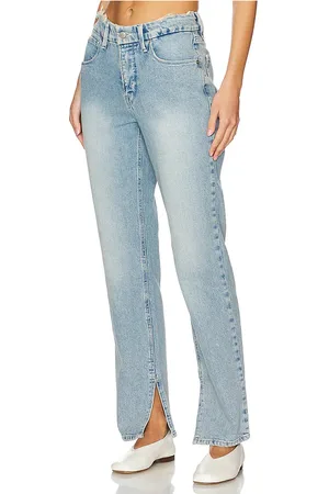 GOOD AMERICAN GERADE GOOD ICON INSEAM SLIT in . Size 10, 12, 14, 16, 18, 2, 4, 6.