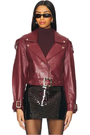 Retrofete LEDERJACKE EINSLEY in . Size M.