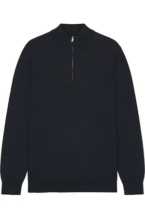 NN.07 PULLOVER MIT REISSVERSCHLUSS AM STEHKRAGEN SERGIO in . Size S, XL/1X.