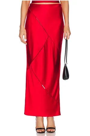 Alejandra Alonso Rojas ROCK MIT ASYMMETRISCHEM SAUM in . Size 10, 2, 4, 6.