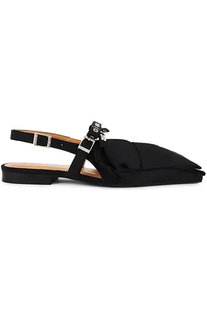 Ganni SLINGBACK-PUMPS BIG BOW BALLERINA in . Size 39, 40.