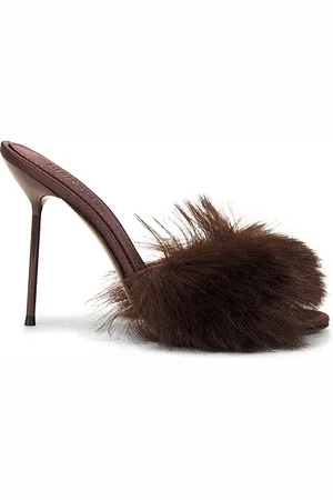 PARIS TEXAS PANTOLETTE FURRY LIDIA in . Size 37.