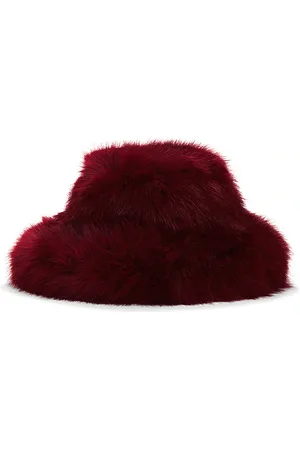 Adrienne Landau HUT THE LANDAU FAUX FUR in .