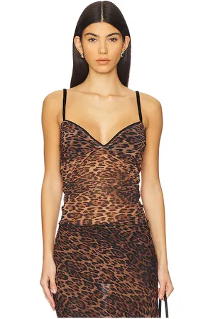 Bella Venice TRÄGERTOP MIT MESH-EINSATZ GIGI in . Size M, S, XL.