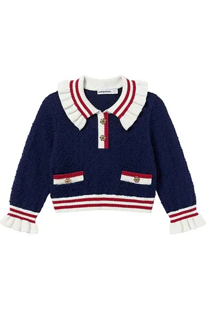 Self-Portrait CARDIGAN in . Size 5/6T, 6/7.
