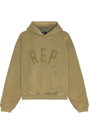 Represent HOODIE in . Size M, S, XL/1X.
