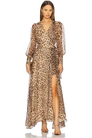 Bardot MAXIKLEID, WICKEL-OPTIK LUCIANNA in . Size 4, 6.