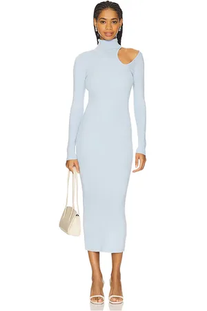 Bardot ASYMMETRISCHES STRICKKLEID OLESA in . Size M, S, XS.
