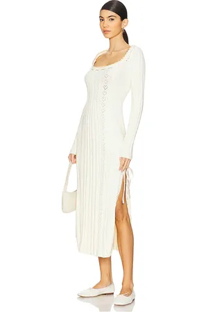 Free People MIDI-KLEID HEART OF GOLD in . Size M, S, XL, XS.