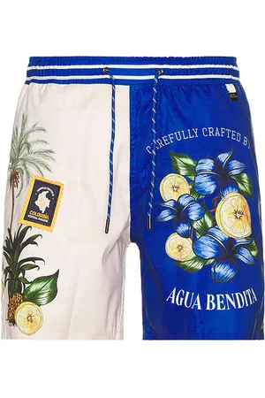 Agua Bendita BADESHORTS in Blue, Beige. Size 34.