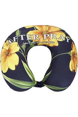 AFTER PRAY Flower Travel Neck Pillow in .