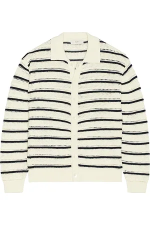 DUNST Open Collared Cardigan in . Size M, XL/1X.