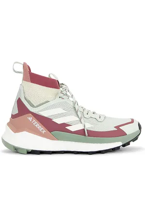 adidas SNEAKERS TERREX FREE HIKER 2 W in Green,Mauve. Size 6, 6.5, 7, 7.5, 8, 8.5, 9, 9.5.